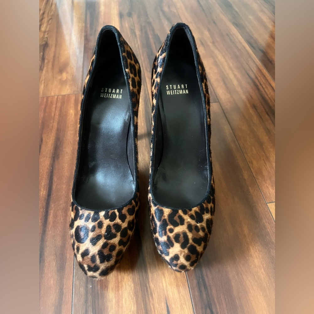 Cheetah heels/ great condition/semi new
